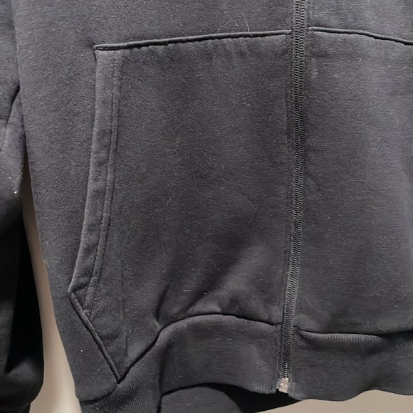 Under Armour Unisex hooded sweatshirt size MD loose fit black - Picture 4 of 6